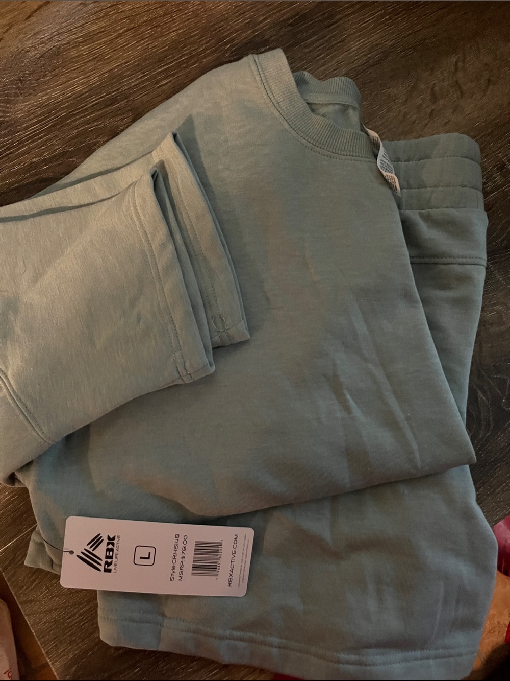 RBX Women’s Short Sleeve Sweat Set